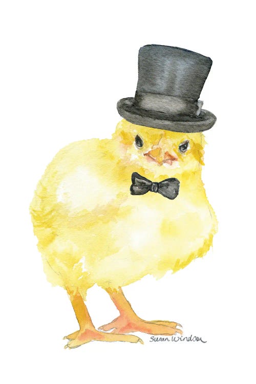 Chick In A Top Hat