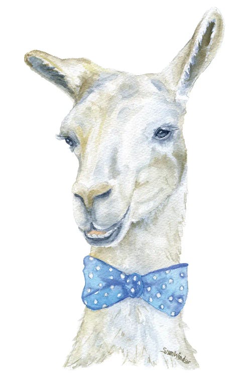 Llama With A Bowtie