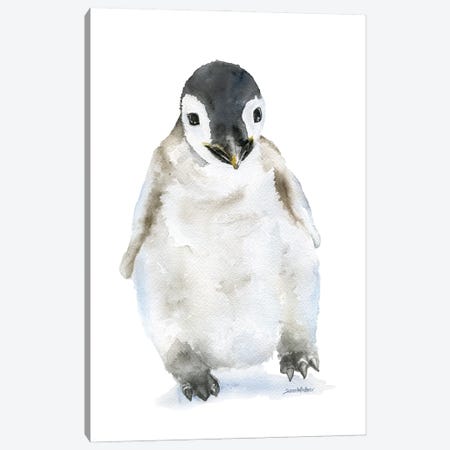 Penguin Chick Canvas Print #SWO58} by Susan Windsor Canvas Art Print