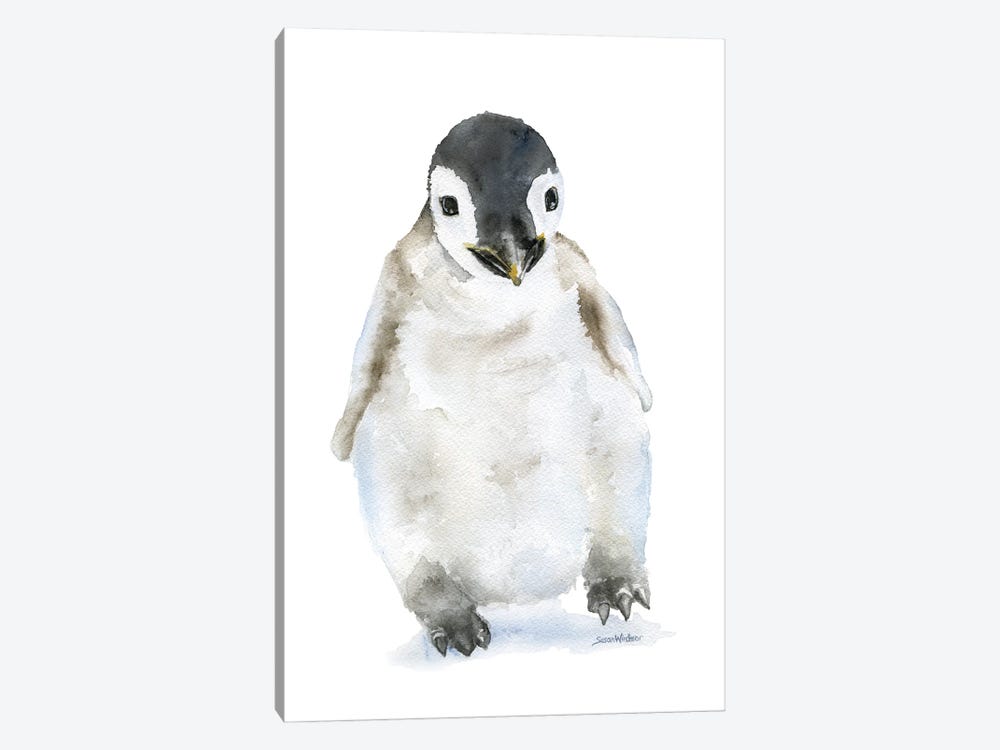 Penguin Chick by Susan Windsor 1-piece Canvas Print