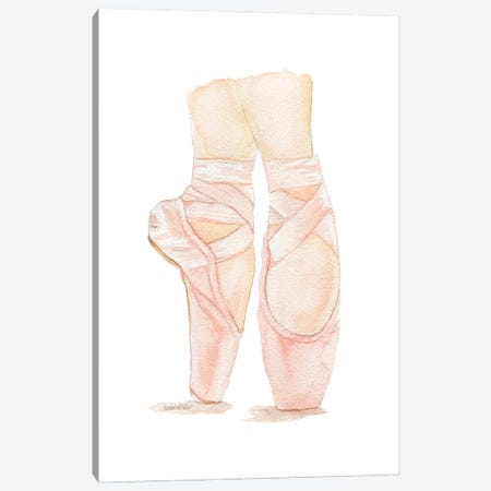 Ballet Shoes Canvas Print #SWO5} by Susan Windsor Canvas Art Print