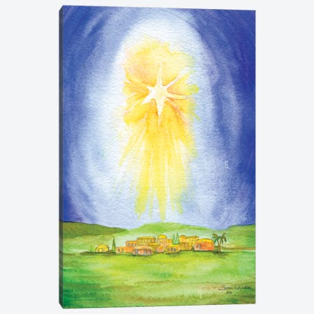 Star Over Bethlehem Canvas Print #SWO68} by Susan Windsor Canvas Artwork
