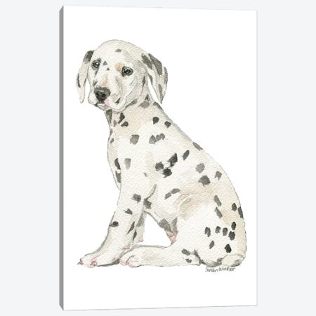 Dalmatian Puppy Canvas Print #SWO77} by Susan Windsor Canvas Wall Art