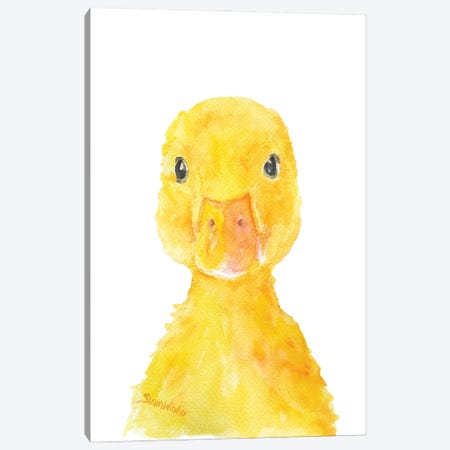 Duckling Face Canvas Print #SWO85} by Susan Windsor Canvas Art Print