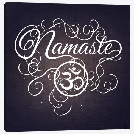 Namaste Canvas Print #SWS21} by 5by5collective Canvas Artwork