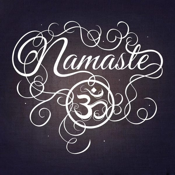 Yoga: Namaste by 5by5collective