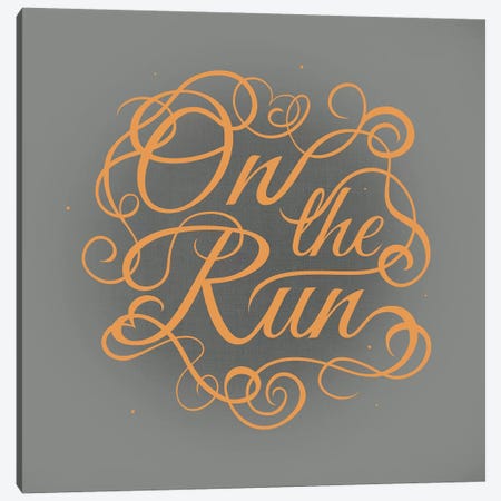 On the Run Canvas Print #SWS25} by 5by5collective Canvas Art Print