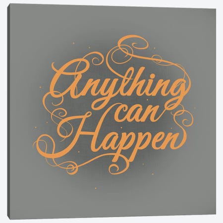 Anything Can Happen Canvas Print #SWS27} by 5by5collective Canvas Art Print
