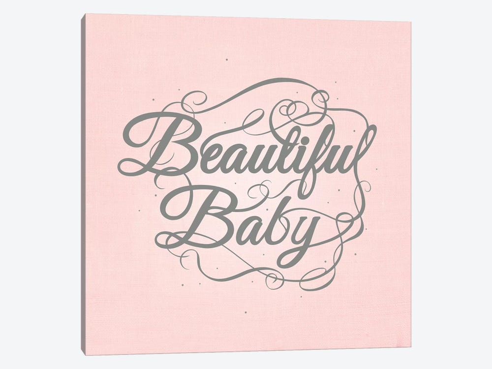 Beautiful Baby by 5by5collective 1-piece Canvas Print