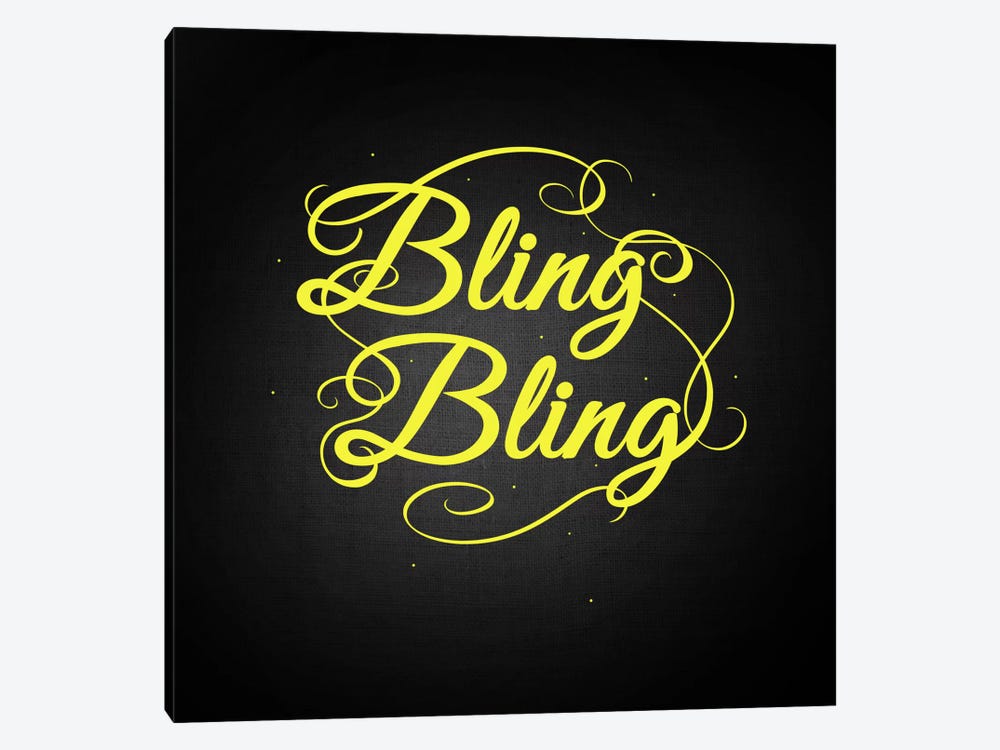 Bling Bling by 5by5collective 1-piece Canvas Wall Art