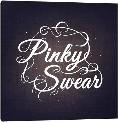 Pinky Yours Canvas Art Print