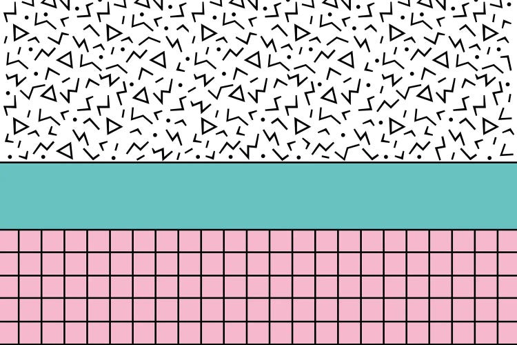 Memphis Pattern 33 - 80s/90s Retro