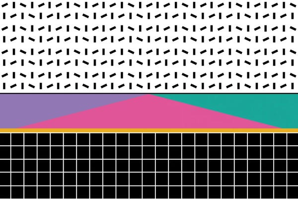 Studio Memphis Waves: Memphis Pattern 34 - 80s/90s Retro by Studio Memphis Waves