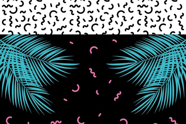 Studio Memphis Waves: Memphis Pattern 52 - 80s/90s Retro by Studio Memphis Waves