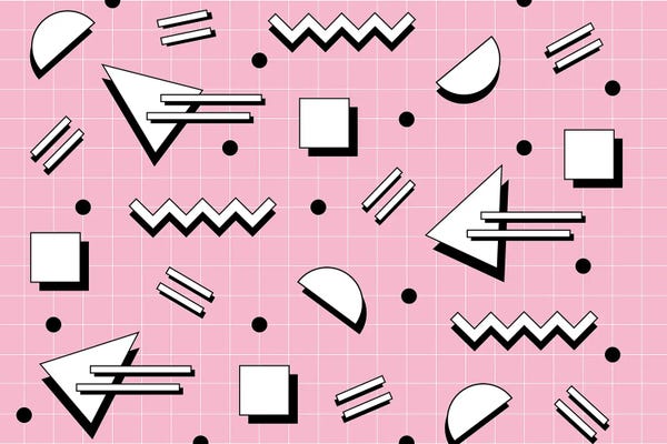 Studio Memphis Waves: Memphis Pattern 70 - 80s/90s Retro by Studio Memphis Waves