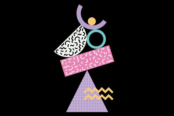 Studio Memphis Waves: Memphis Pattern 92 - 80s/90s Retro by Studio Memphis Waves