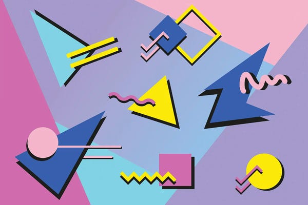 Studio Memphis Waves: Memphis Pattern 99 - 80s/90s Retro by Studio Memphis Waves