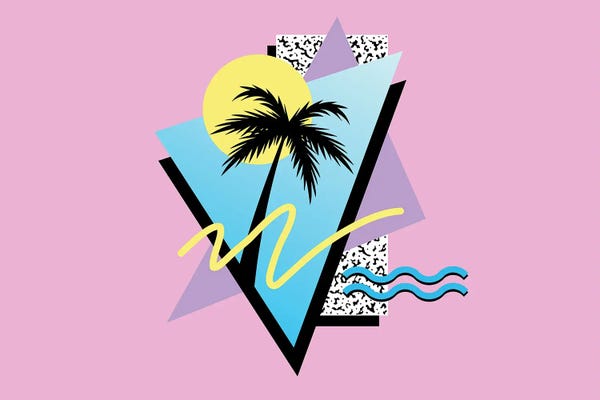 Studio Memphis Waves: Memphis Pattern 111 - 80s/90s Retro by Studio Memphis Waves