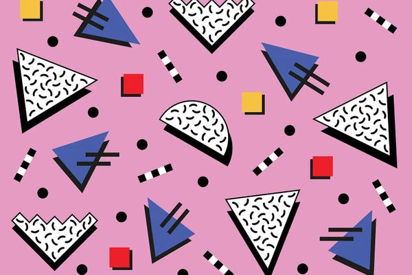 Studio Memphis Waves: Memphis Pattern 115 - 80s/90s Retro by Studio Memphis Waves