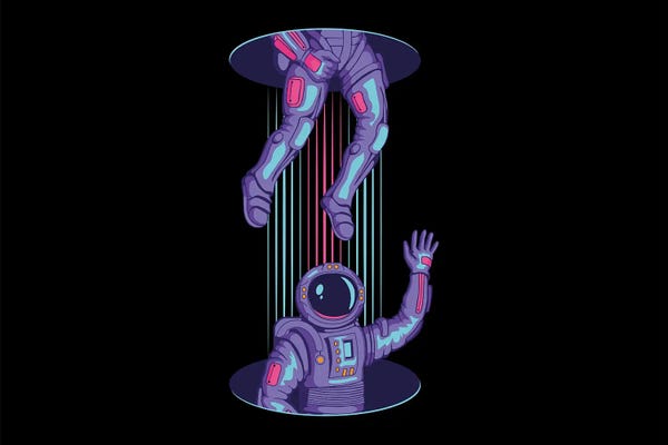 Space Fiction: Odyssey - 80s/90s Retro by Studio Memphis Waves