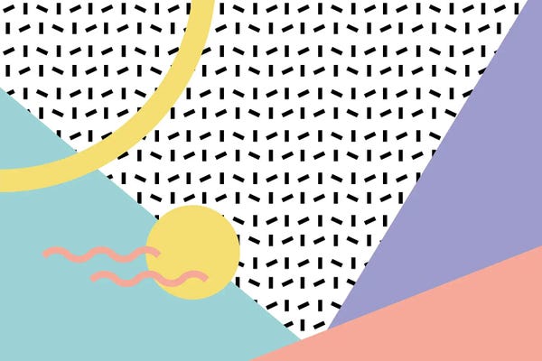 Memphis Pattern 8 - 80s/90s Retro