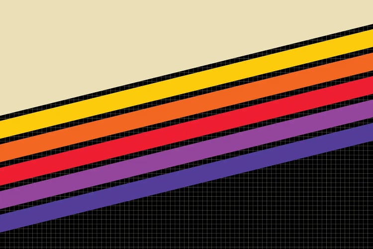 VHS Pattern 1 - 80s/90s Retro