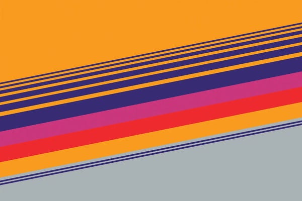 VHS Pattern 2 - 80s/90s Retro