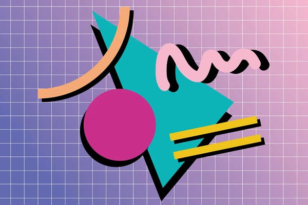 Studio Memphis Waves: Memphis Pattern 10 - 80s/90s Retro by Studio Memphis Waves