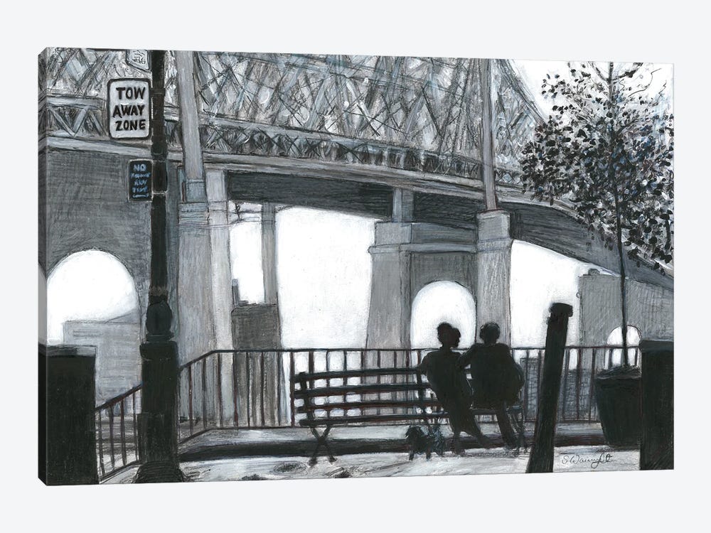 Scene From 'Manhattan' by Sophie Wainwright 1-piece Canvas Art Print