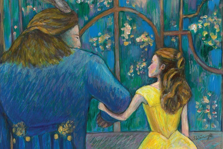 Scene From 'Beauty And The Beast' by Sophie Wainwright wall art