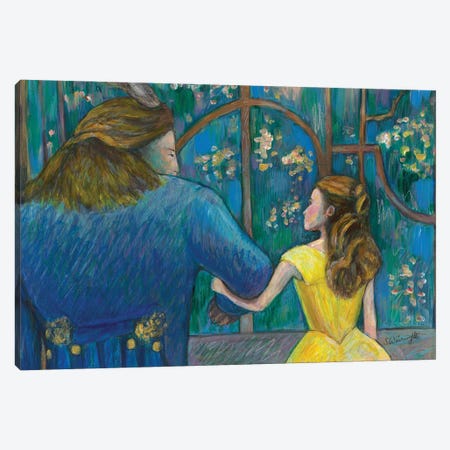 Scene From 'Beauty And The Beast' Canvas Print #SWW1} by Sophie Wainwright Canvas Art Print