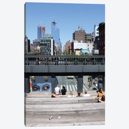 High Line Giant Canvas Print #SWY71} by Subway Doodle Art Print