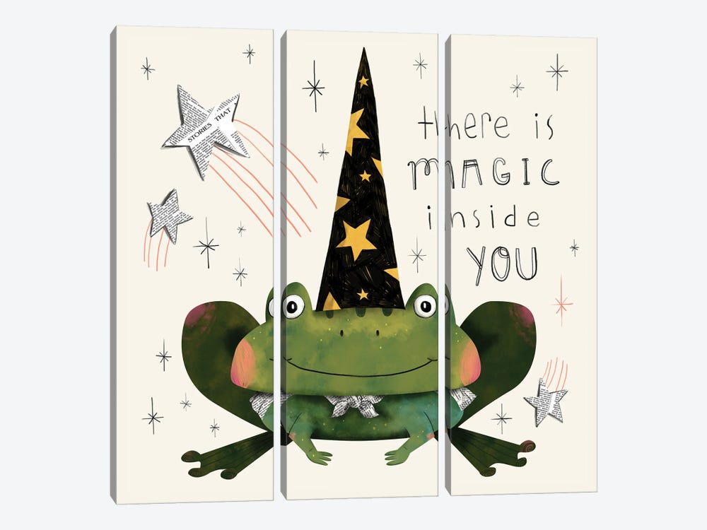 There Is Magic Inside You by Sweet Omens 3-piece Art Print