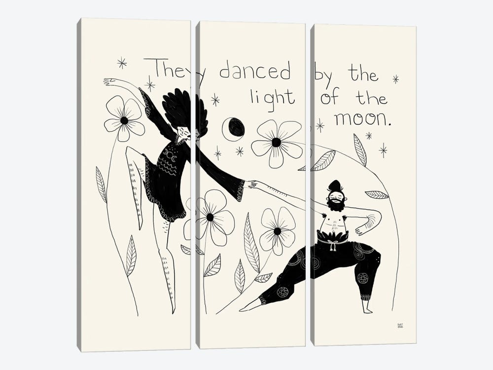 Dancers by Sweet Omens 3-piece Art Print