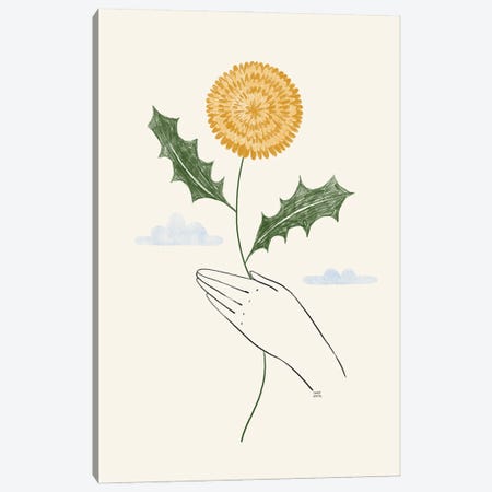 Dandelion Canvas Print #SWZ23} by Sweet Omens Canvas Print