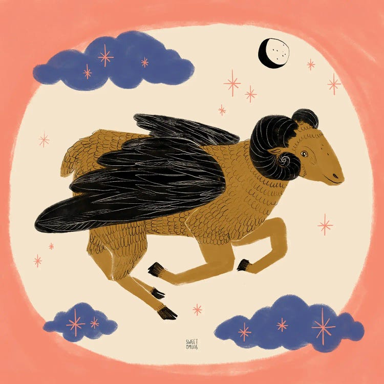 Aries by Sweet Omens wall art