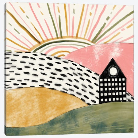 House On The Hill Canvas Print #SWZ38} by Sweet Omens Canvas Artwork