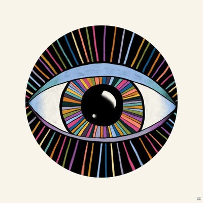 Magic Eye Canvas Artwork by Sweet Omens | iCanvas