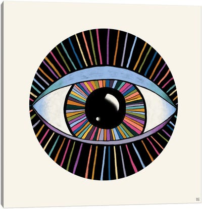 Magic Eye Canvas Art Print - Mysticism