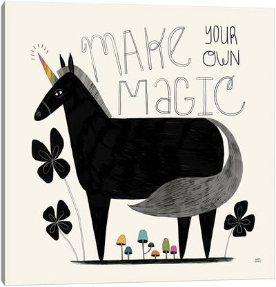 Make Your Own Magic Canvas Art Print - Mushroom Art