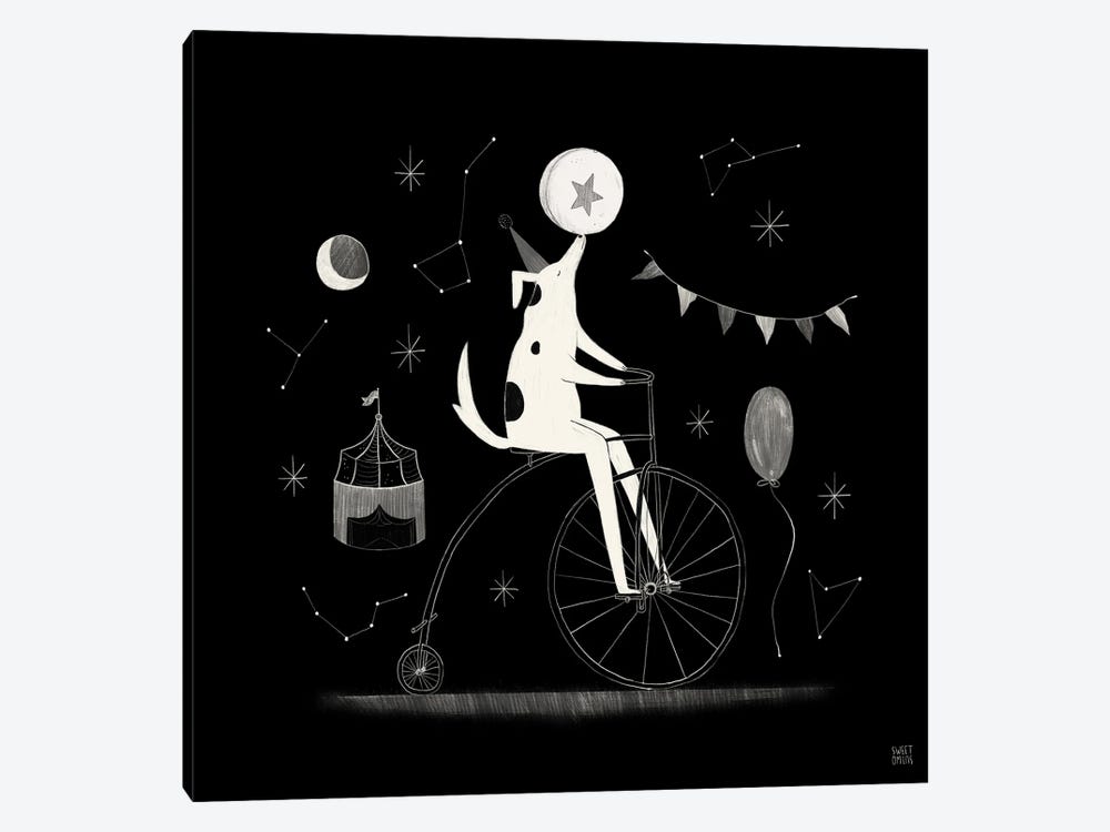 Night Circus by Sweet Omens 1-piece Canvas Artwork