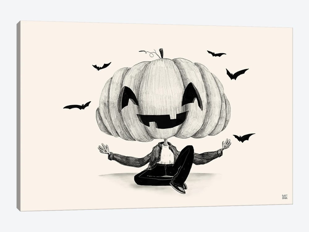 Pumpkin Guy by Sweet Omens 1-piece Art Print