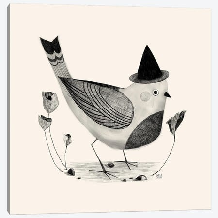 Bird Witch Canvas Print #SWZ6} by Sweet Omens Canvas Art Print