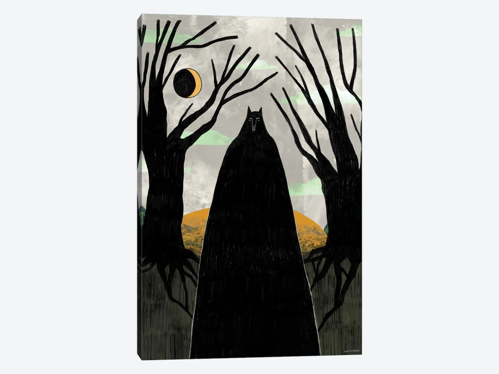 Wolf Man by Sweet Omens 1-piece Canvas Print
