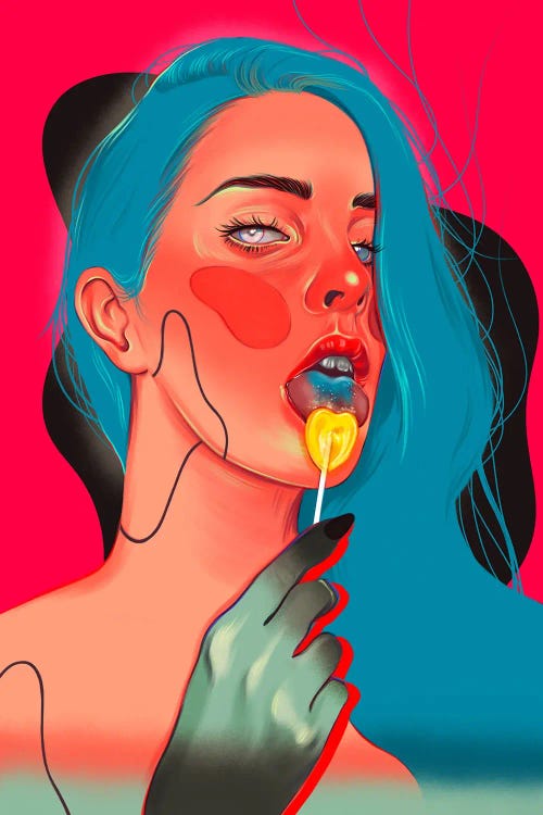 Sour by Sara Lee wall art
