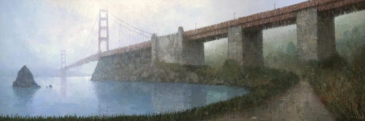 Golden Gate Bridge by Stephen Mitchell wall art