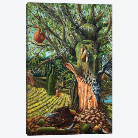 Bottle Tree Canvas Print #SYB20} by Sergey Bolshakov Canvas Art