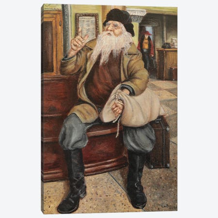 Elder Canvas Print #SYB26} by Sergey Bolshakov Canvas Art Print