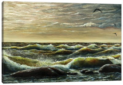 Baltic Sea Canvas Art Print - Sergey Bolshakov