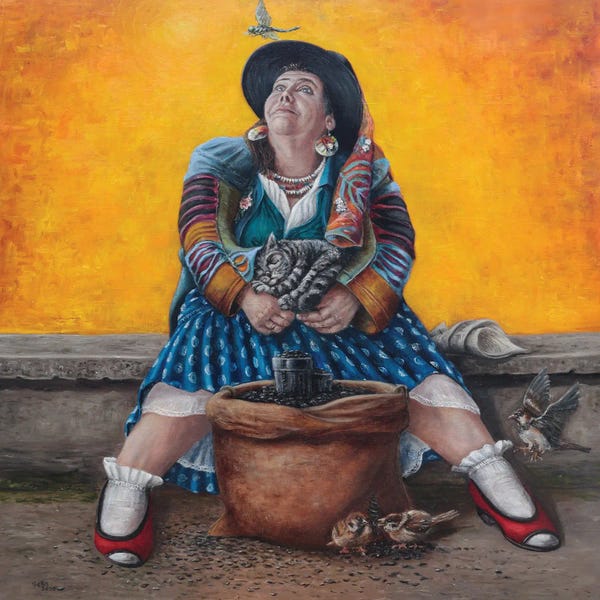 Fine Art Meets Folk: Serenity by Sergey Bolshakov